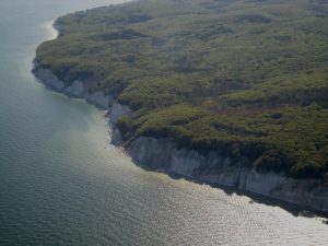 Rügens Kreideküste aus der Luft