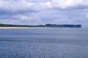 Blick zum Nordstrand von Göhren